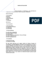 Manual de Evaluación