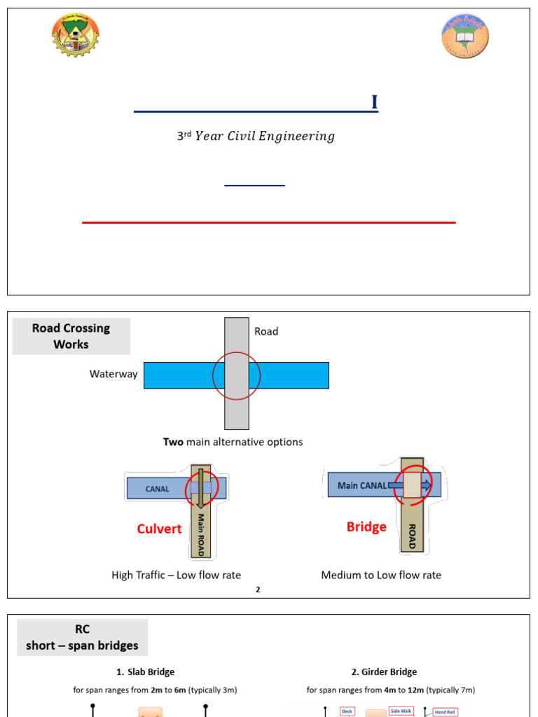 Section 3 Hydraulic Design of RC Short Span Bridges | PDF | Bridge ...
