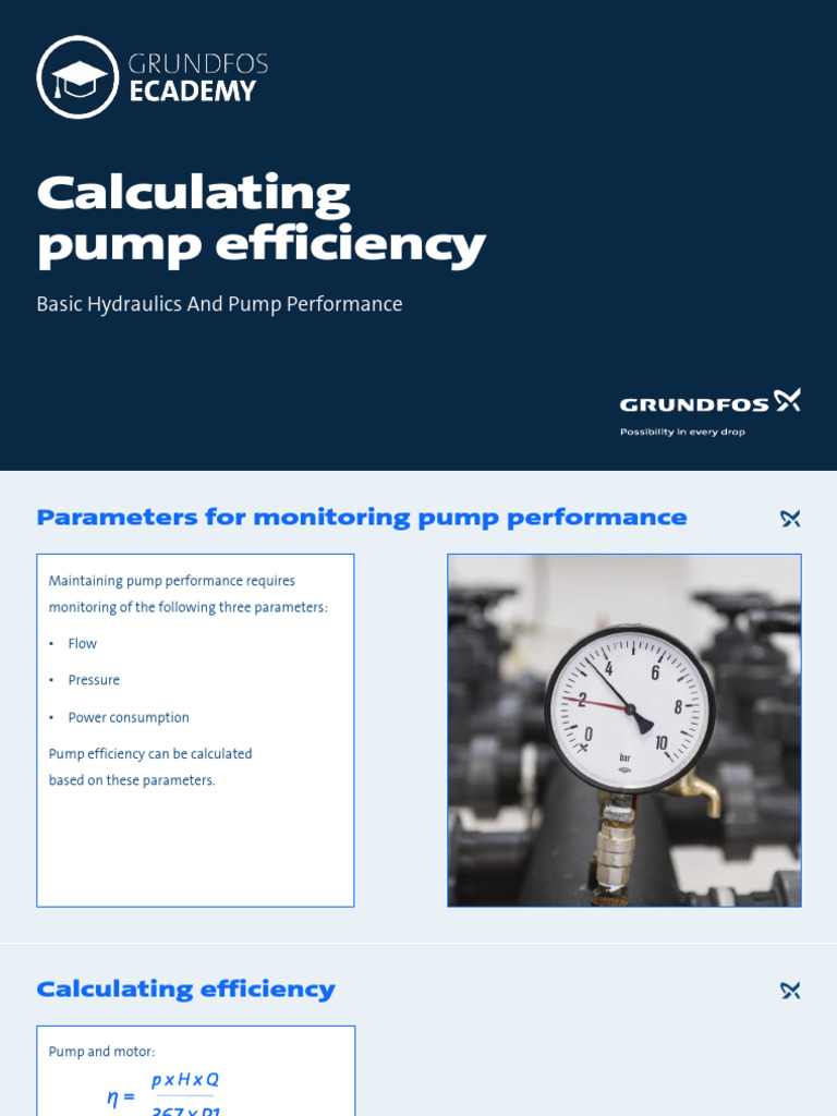 Master 13 Basic Hydraulics Module 4 | PDF | Pump | Water