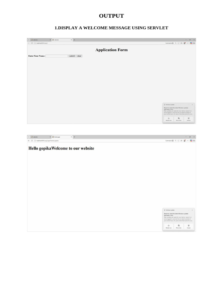 Java Output | PDF