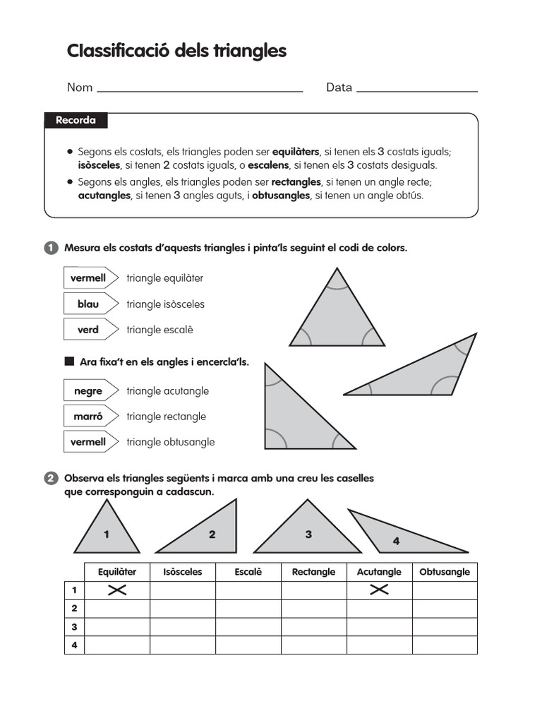 Triangles 1 | PDF