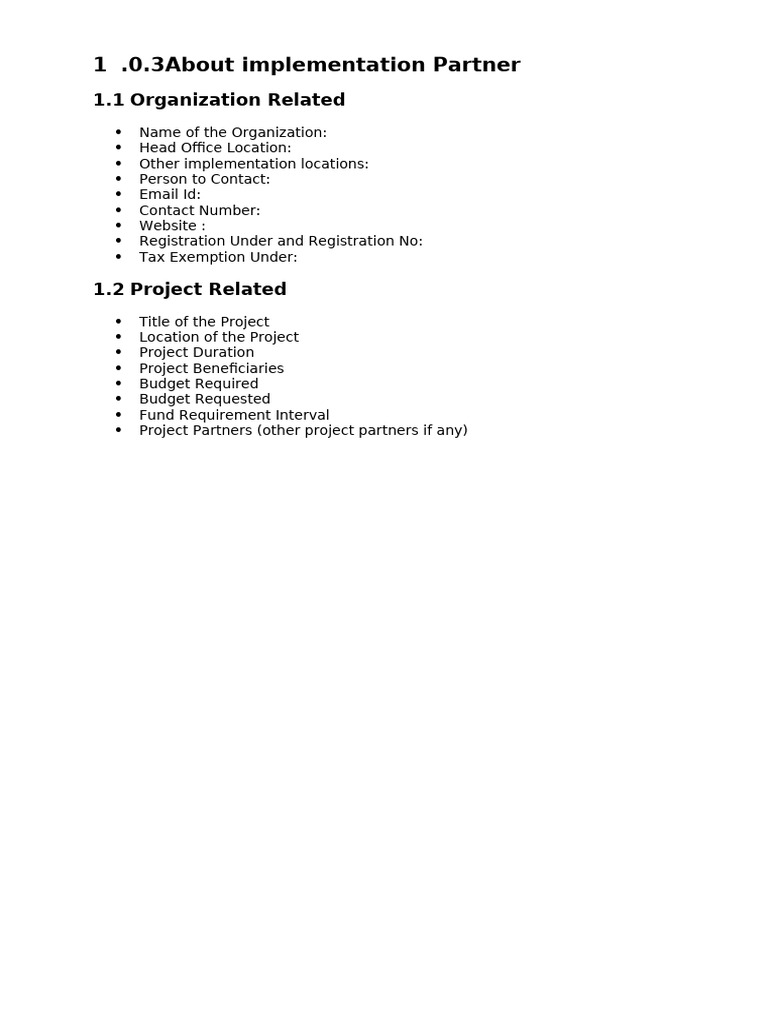 CSR Proposal Template (1) - 1 | PDF | Corporate Social Responsibility ...