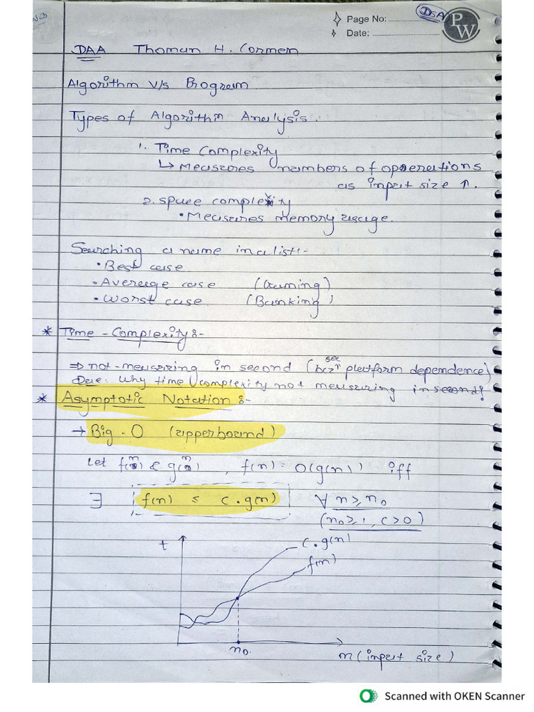 DAA Unit 1 | PDF