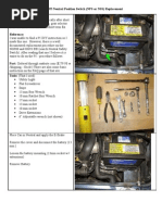 Download DIY Saab 95 Neutral Position Switch by kdugg SN100542 doc pdf