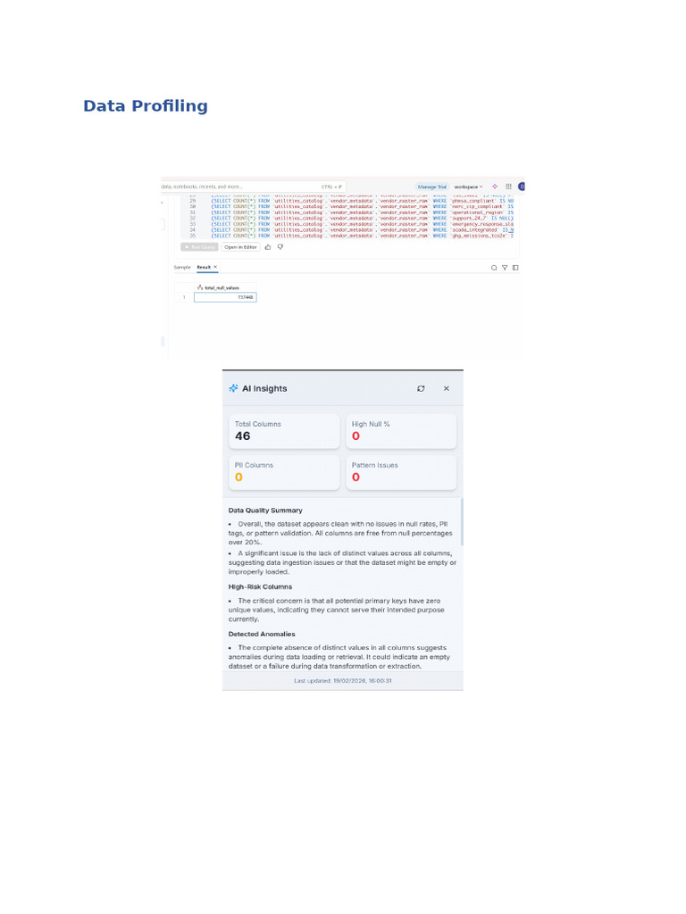 Data Profiling | PDF