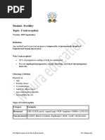 UKMEC 2025 Summary Tables | PDF | Birth Control | Clinical Medicine
