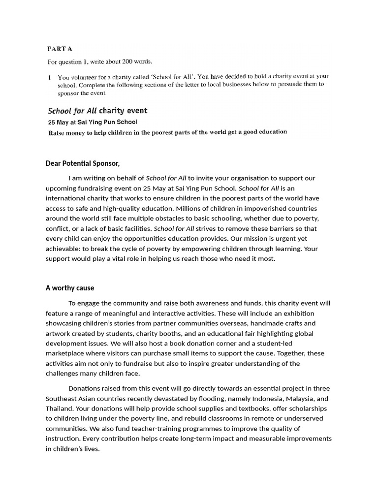 OA Set 7 P2 Part A Model Writing | PDF | Poverty | Poverty & Homelessness