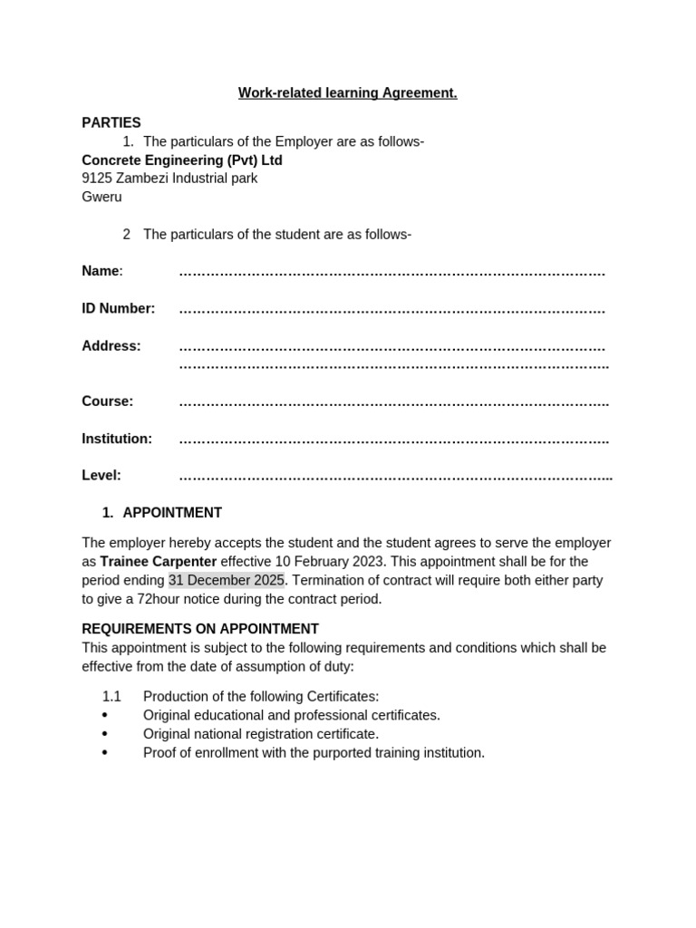 Attachment Carpenters | PDF