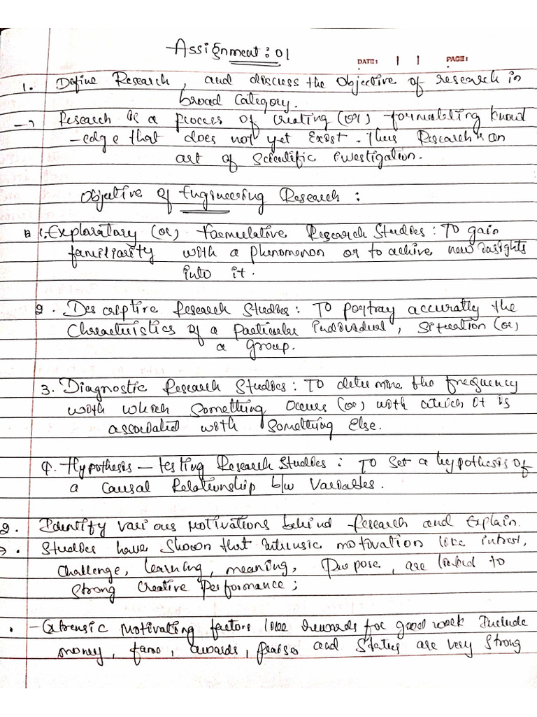 RM Assignment 1 Answers | PDF