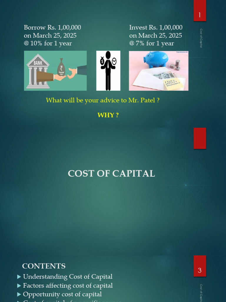 6 - Cost of Capital - FAC133 | PDF | Cost Of Capital | Dividend