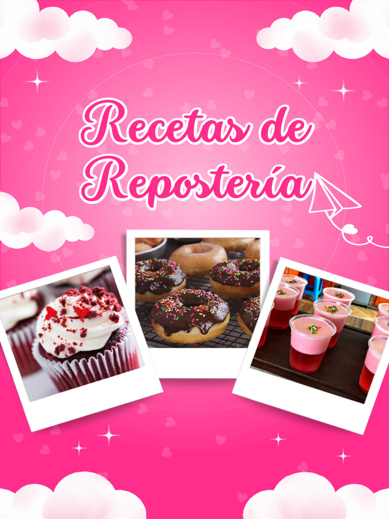 Mini Recetario de Repostería Prof Daniel | PDF | Postres | Confitería