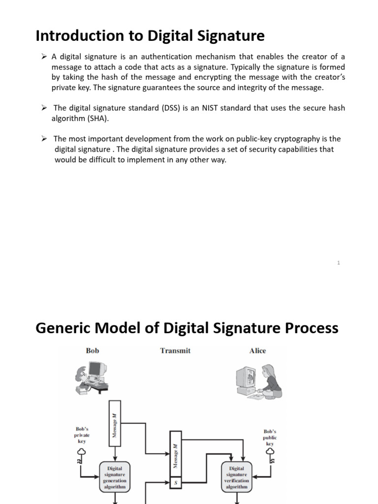 RSA Digital Signature | PDF