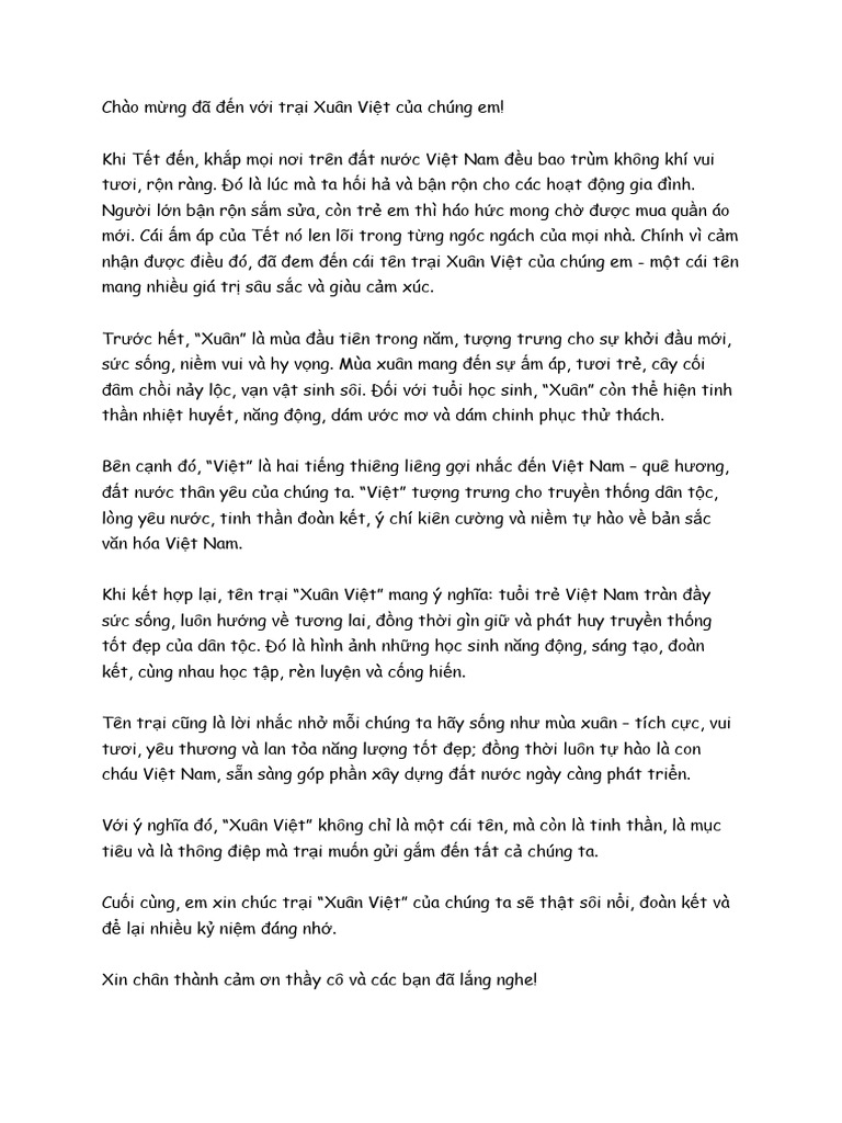 XUÂN VIỆT | PDF