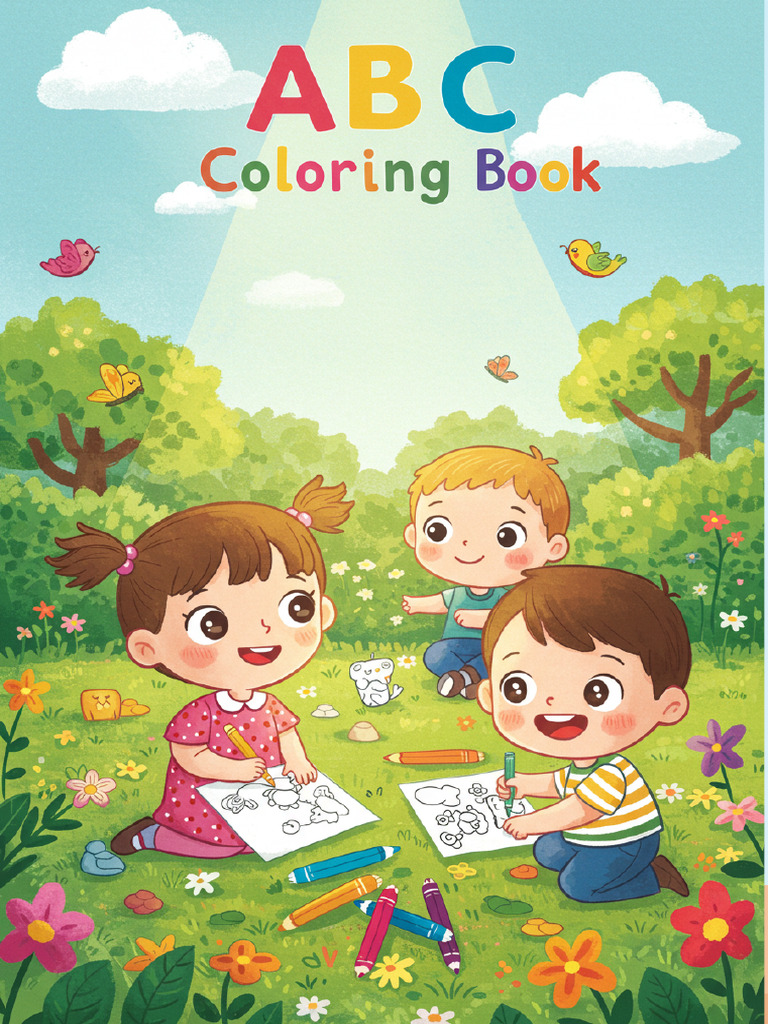 ABC Coloring Book | PDF