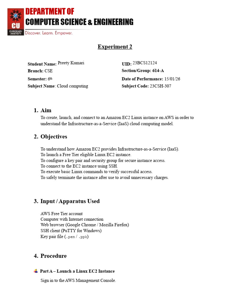 Ajaj Exp2 | PDF | Secure Shell | Computer Engineering