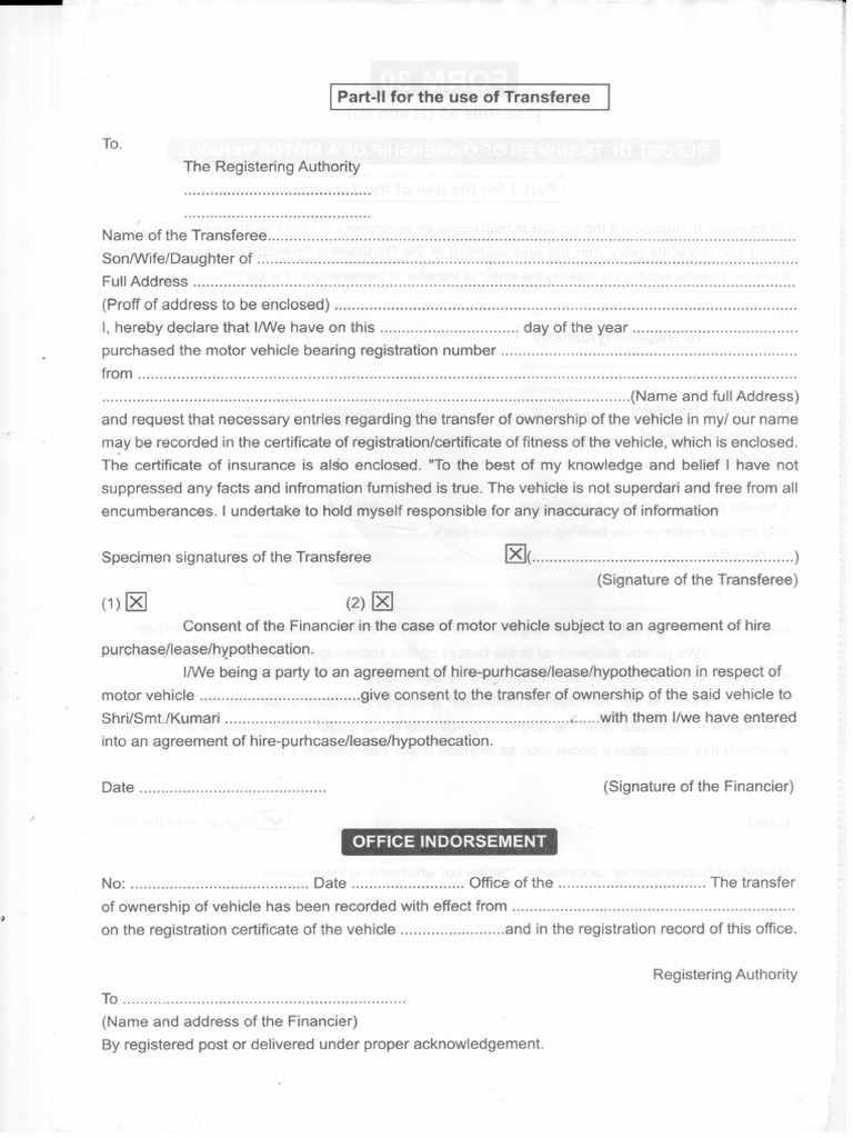 Form 30 Back-2 | PDF