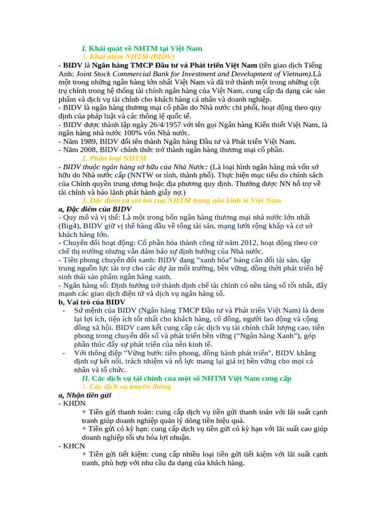 BIDV | PDF