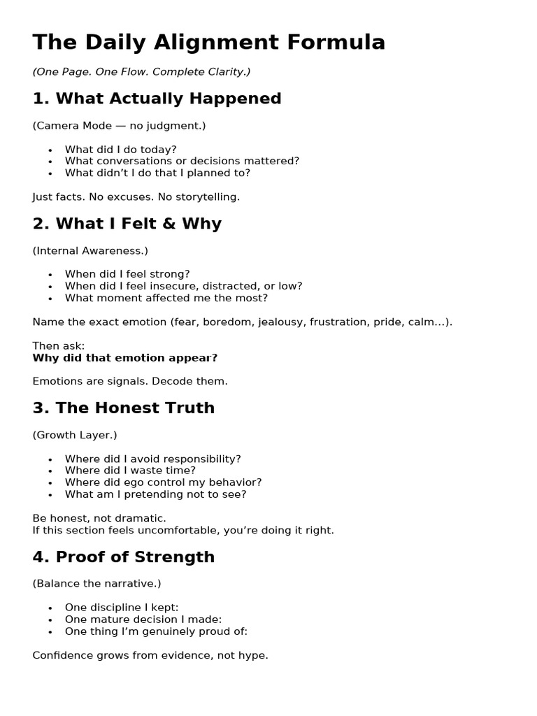 Journaling Formula | PDF