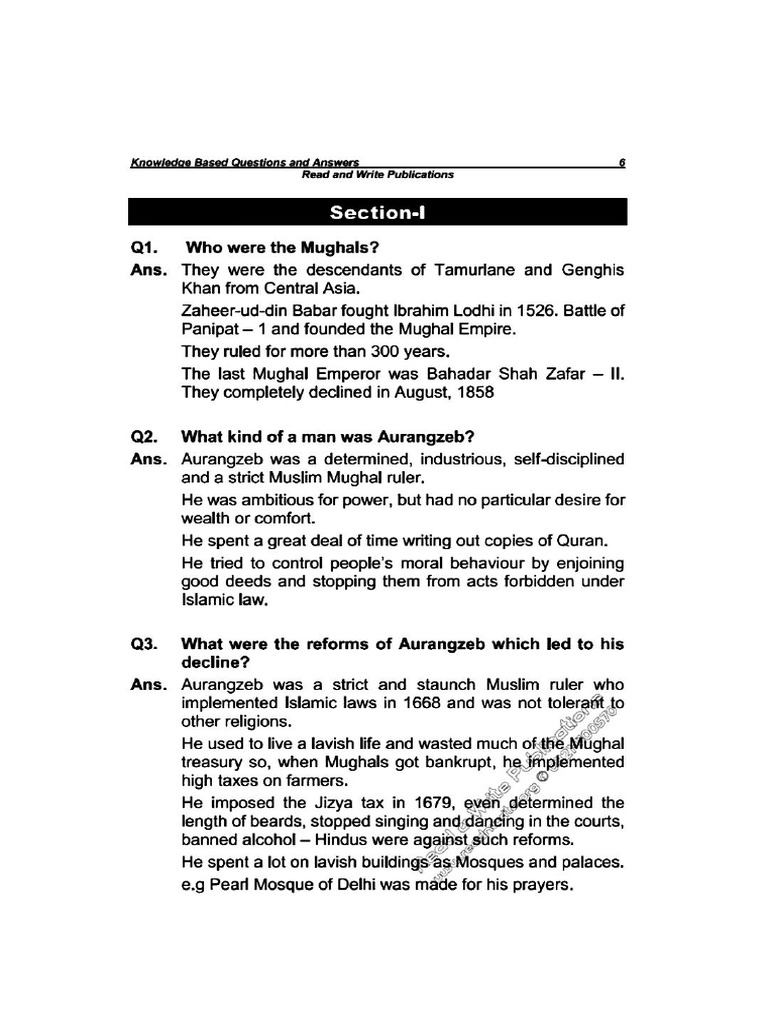 All 218 Four Mark Questions | PDF