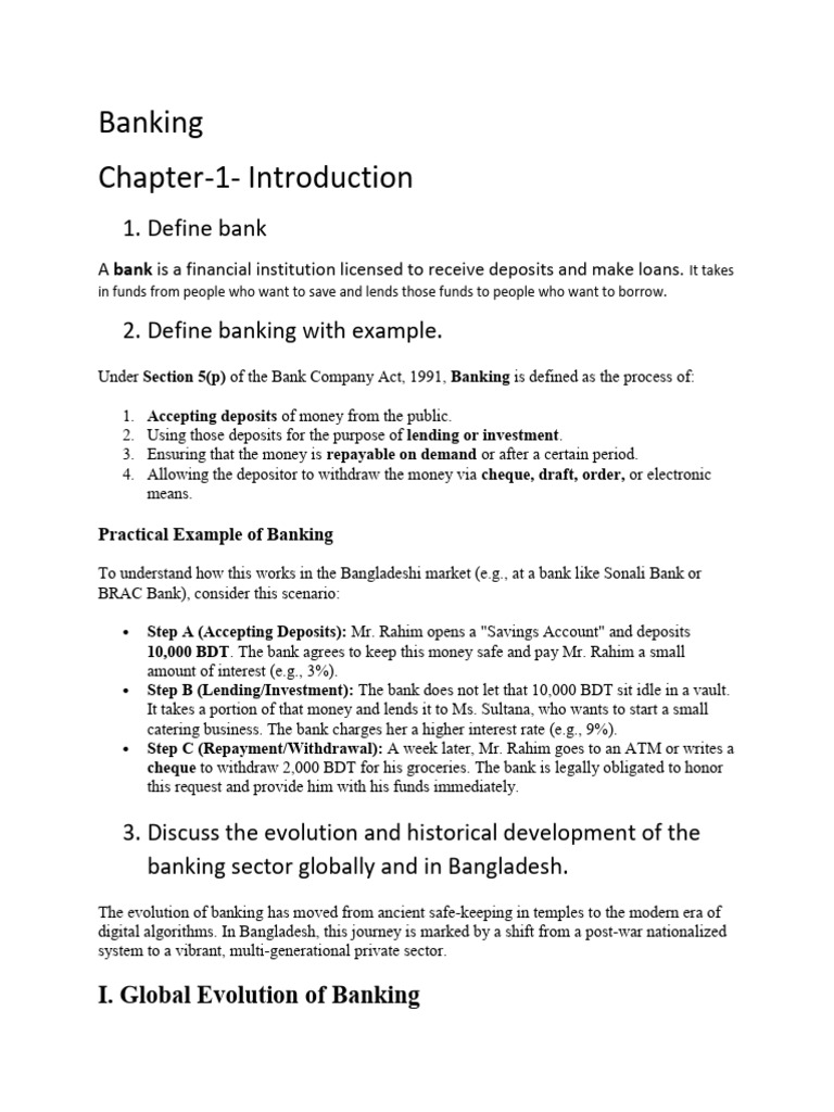 Banking PDF | PDF | Banks | Finance & Money Management