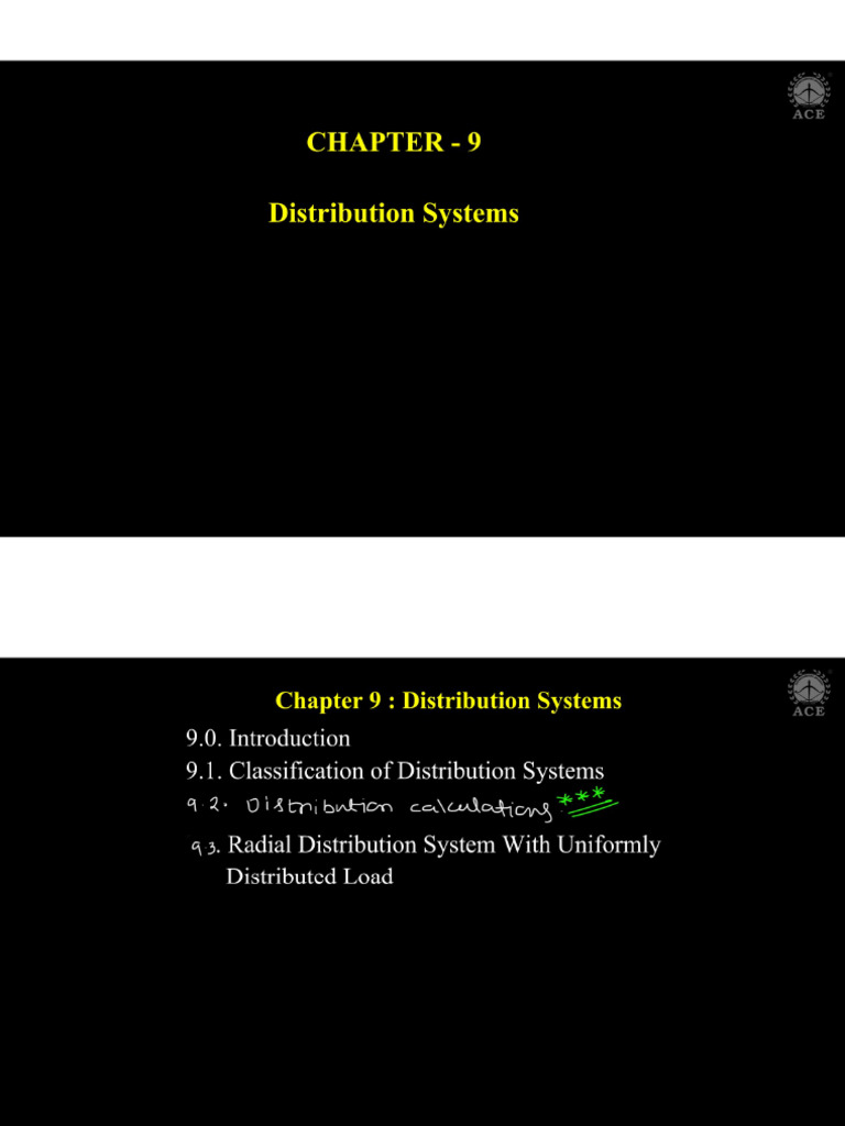 Distribution Sysytems | PDF