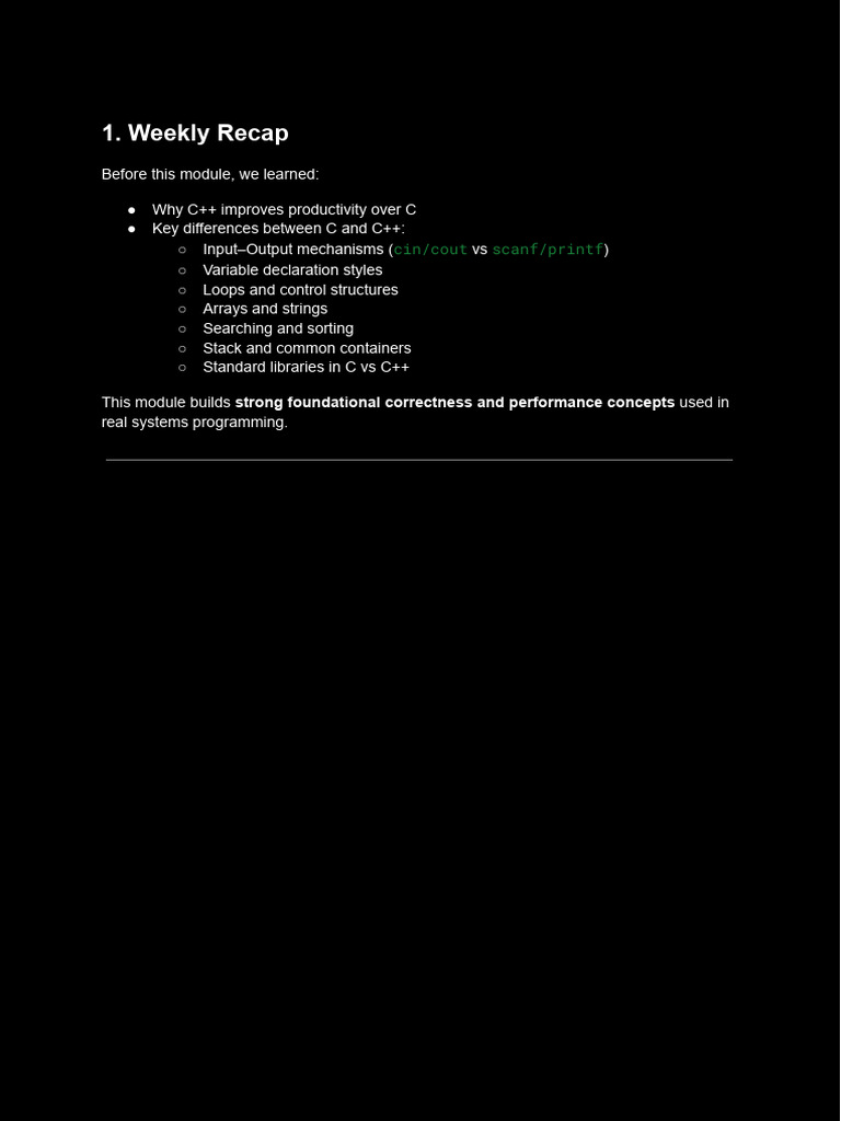 IITKP - CPP - Module 06 - Constants and Inline Functions | PDF ...