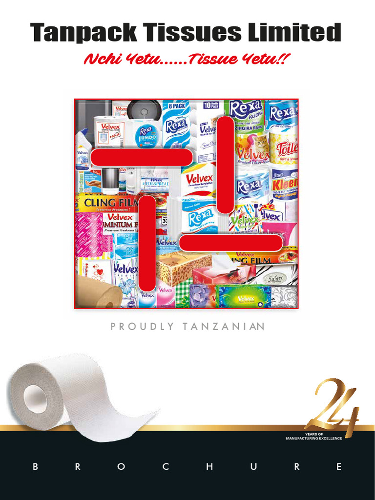 TanpackTissues LtdBrochure | PDF | Tanzania | Toilet
