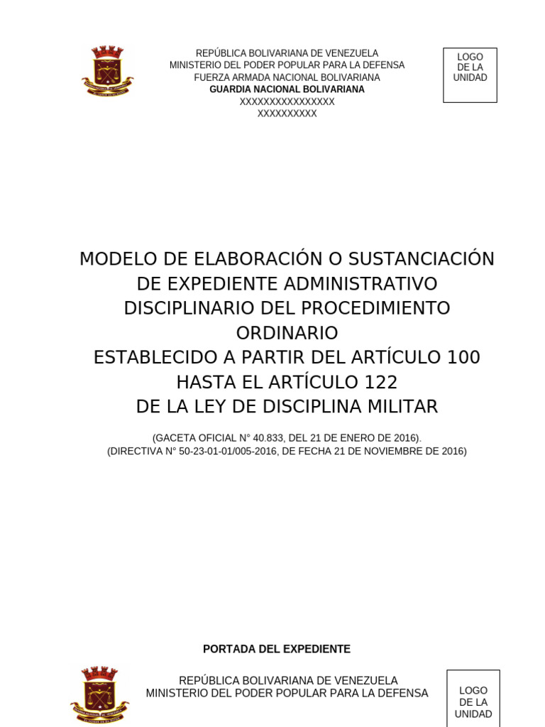 Modelo Exp. Ordinario Definitivo Ptte Albert | PDF