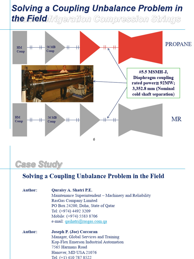 Solving A Shaft Coupling Unbalance in The Field | PDF | Energy ...