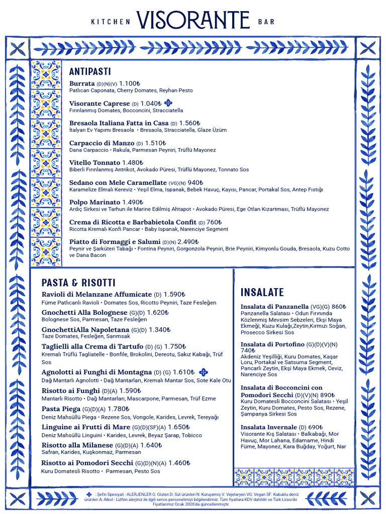 Menu TR | PDF