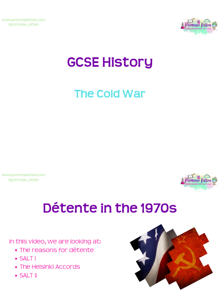 11 Dtente in The 1970s | PDF | Cold War | Intercontinental Ballistic ...