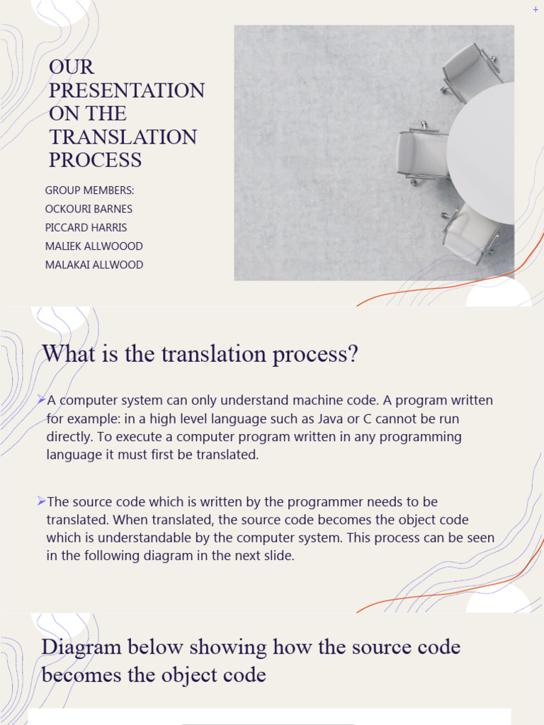 Translation Process Presentation | PDF | Compiler | Programming
