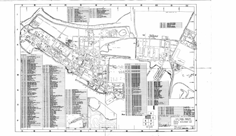 Doc006 NAVSTA Subic Bay 1985 Map Scanned | PDF