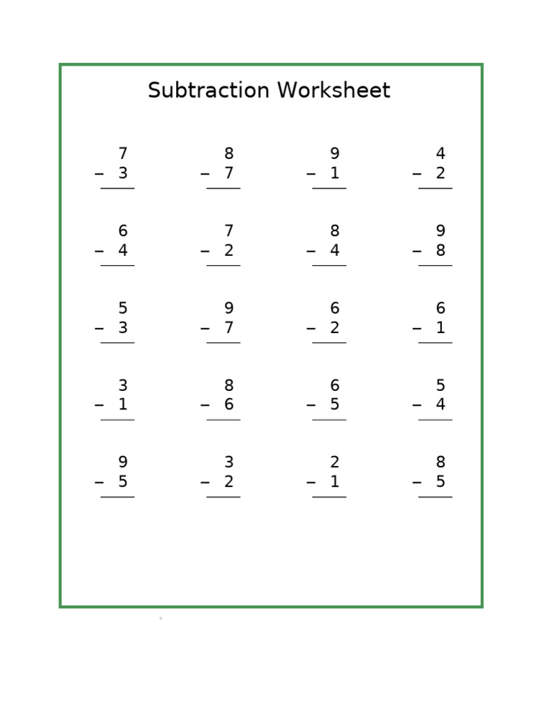 Worksheet 01 | PDF