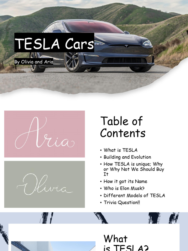 Presentation 3 | PDF | Tesla Model S | Elon Musk