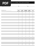 QuickDASH Assessment Questionnaire | PDF | Medical Specialties ...