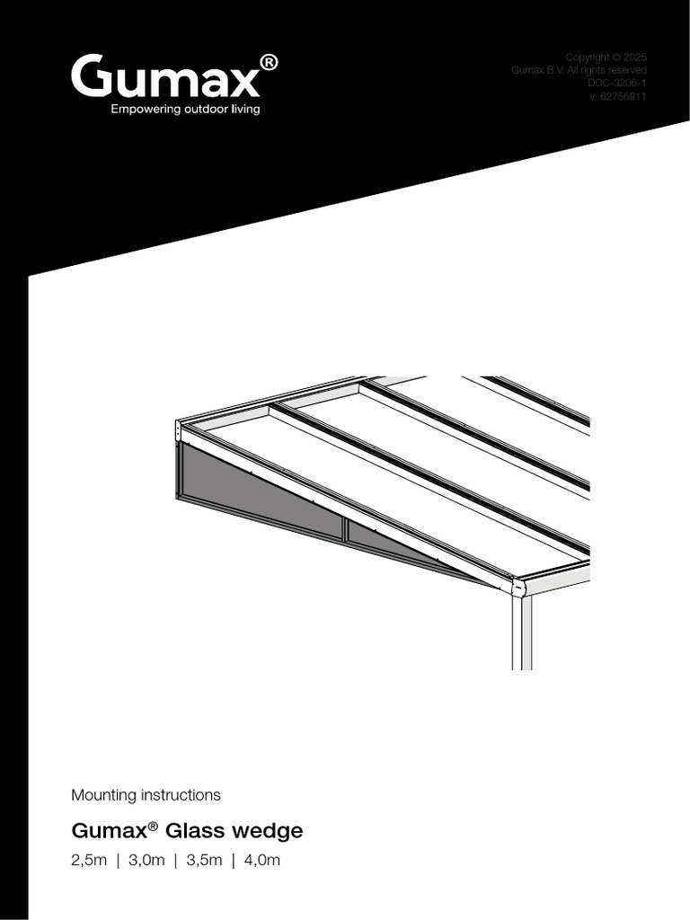 Gumax Montagehandleiding Glazen Spie | PDF | Legal Liability