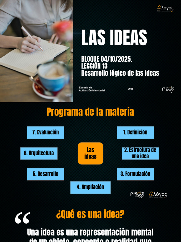 Lección 13. Las Ideas | PDF