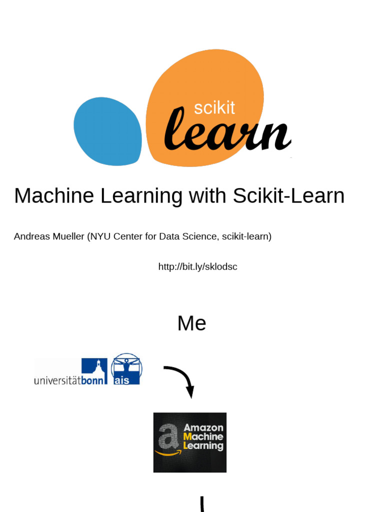 ML With Scikit-Learn | PDF | Support Vector Machine | Machine Learning