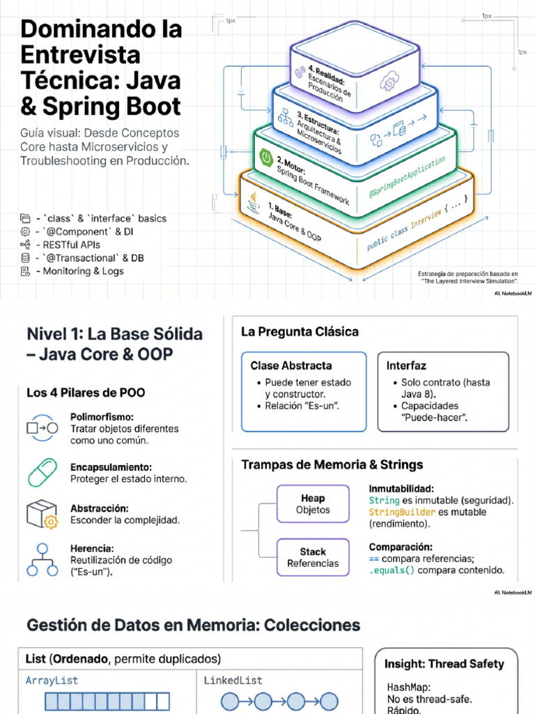 Dominando La Entrevista Técnica Java Spring Boot | PDF
