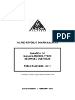 Inland Revenue Board Malaysia: Public Ruling No. 1/2011