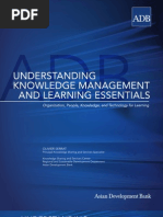 Download Understanding Knowledge Management and Learning Essentials For Print by ADB Knowledge Solutions SN100567001 doc pdf