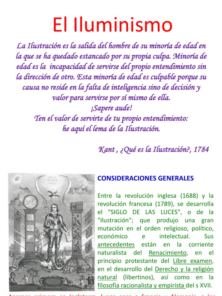 Teoria del iluminismo