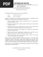 CONTOH SURAT TEGURAN