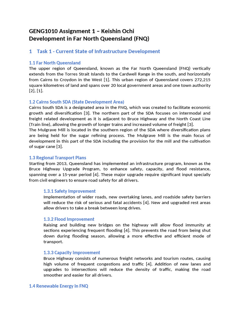 Development in Far North Queensland | PDF | Renewable Energy | Wind Power