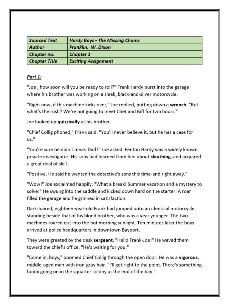 Reading Comprehension 1 - Inference Practice - Reinforcement | PDF