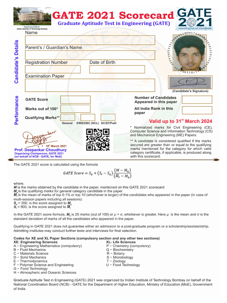 Gate Scorecard | PDF