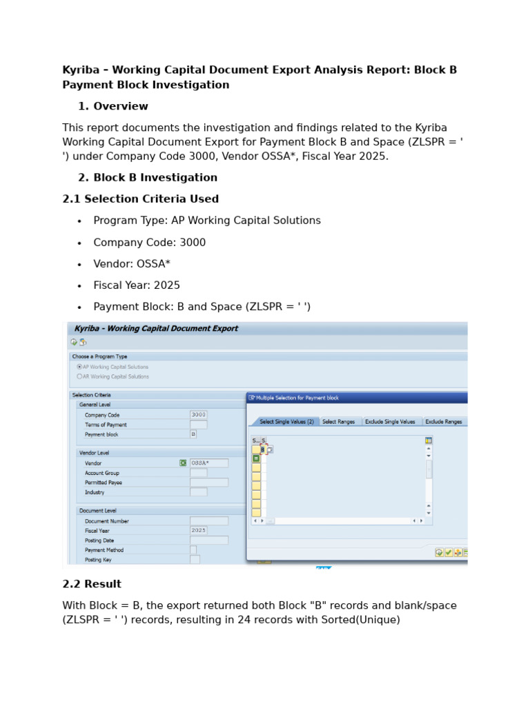 WC Export Block B | PDF
