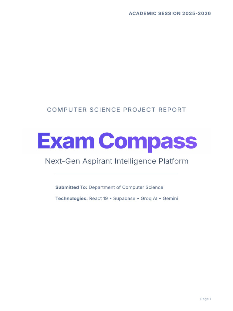 Cs Project | PDF