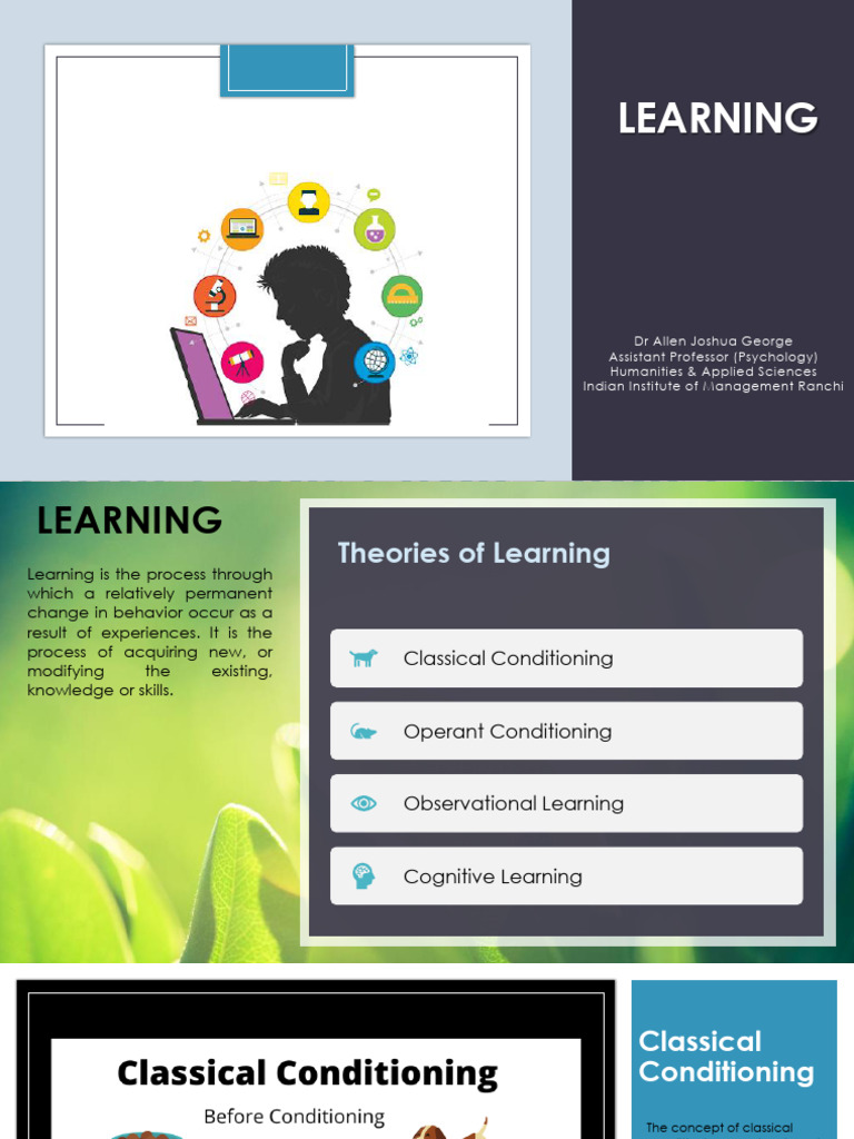 Classical Conditioning | PDF | Classical Conditioning | Learning